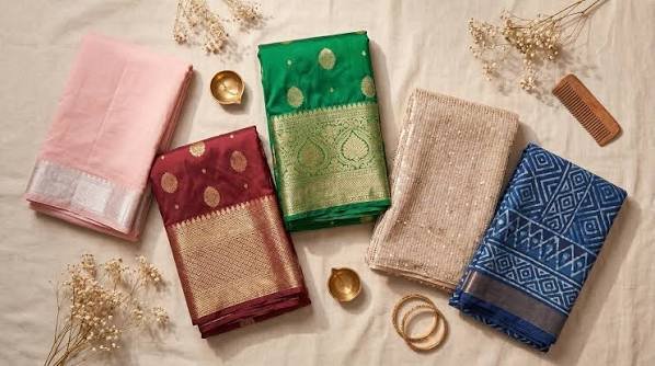 office wear cotton saree